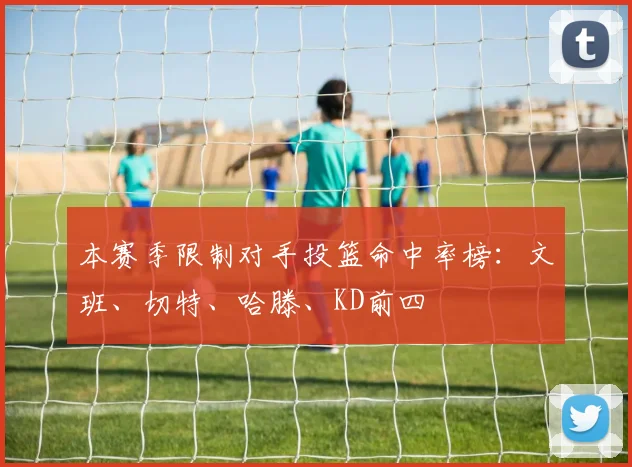 本赛季限制对手投篮命中率榜：文班、切特、哈滕、KD前四